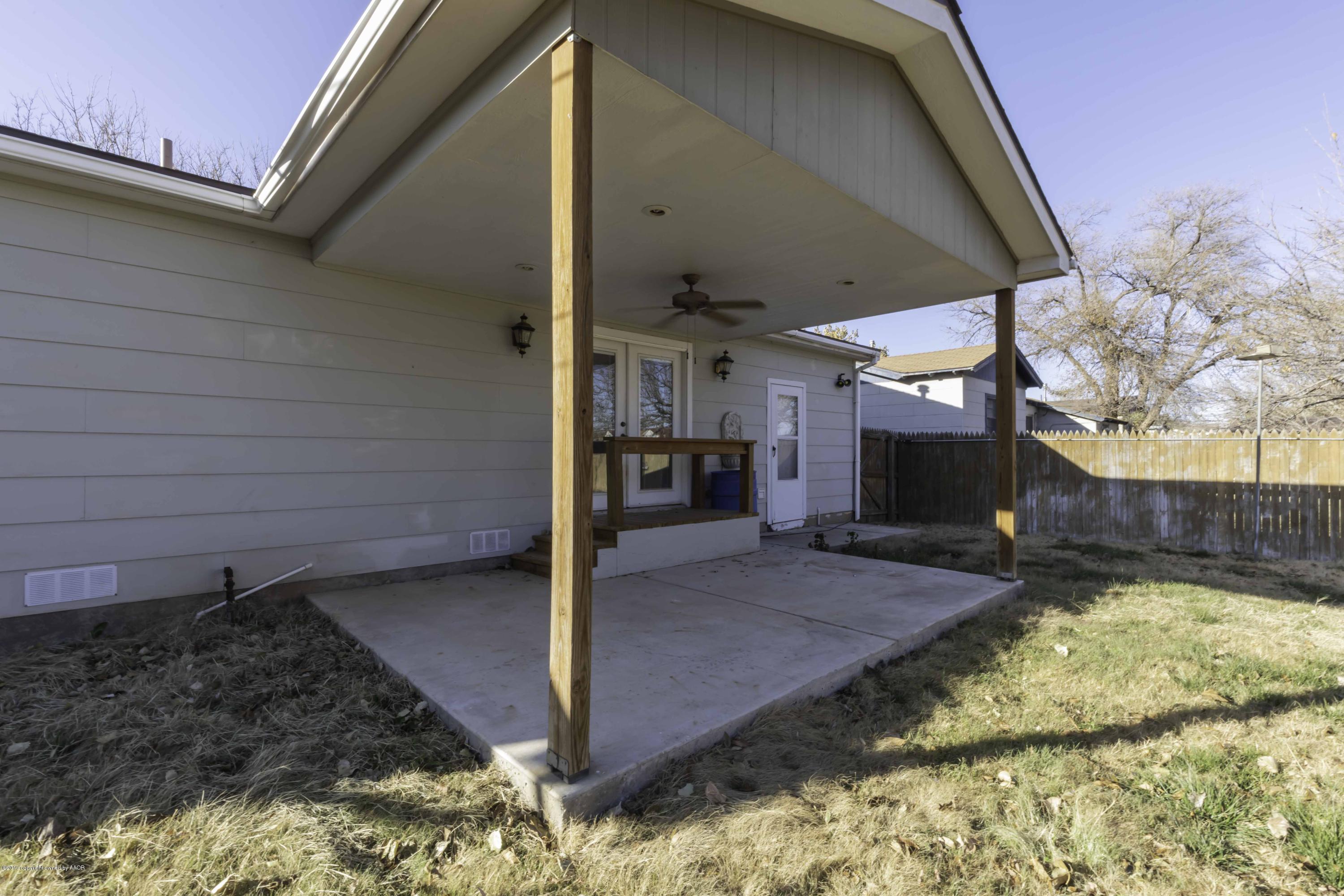5021 Crockett Street Amarillo, TX 79110 - Photo 29 of 32 PATIO