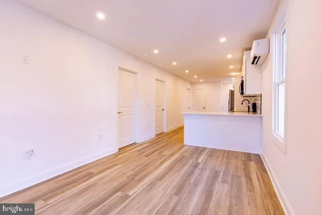 a view of kitchen and utility room
