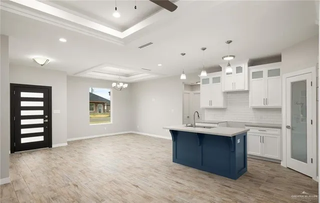 a view of a livingroom with a flat screen tv