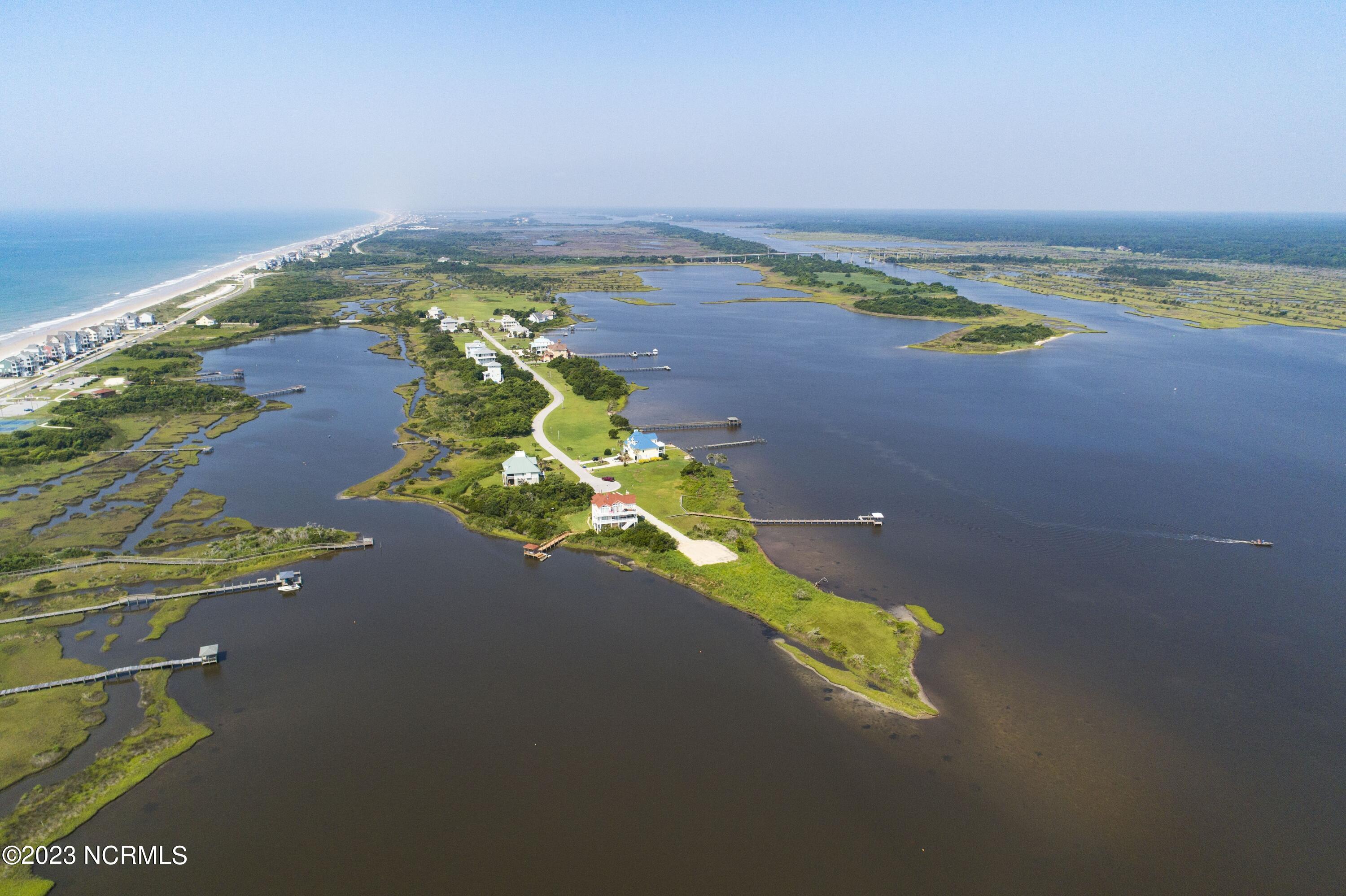 405 New River Inlet Road North Topsail Beach, NC 28460 - Photo 7 of 8 Aerial of Osprey Community