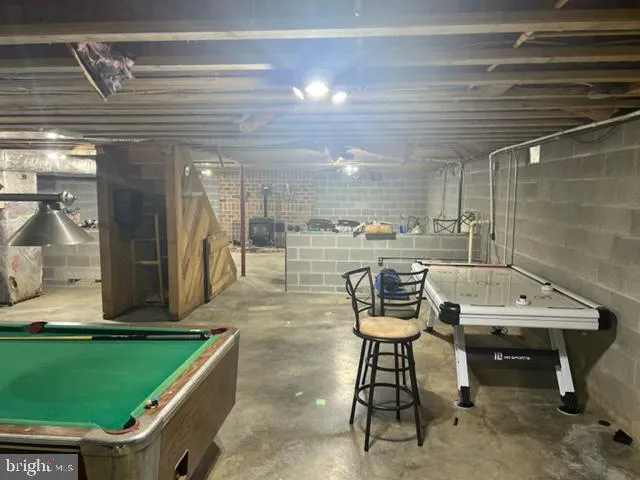 a view of a forest with trees