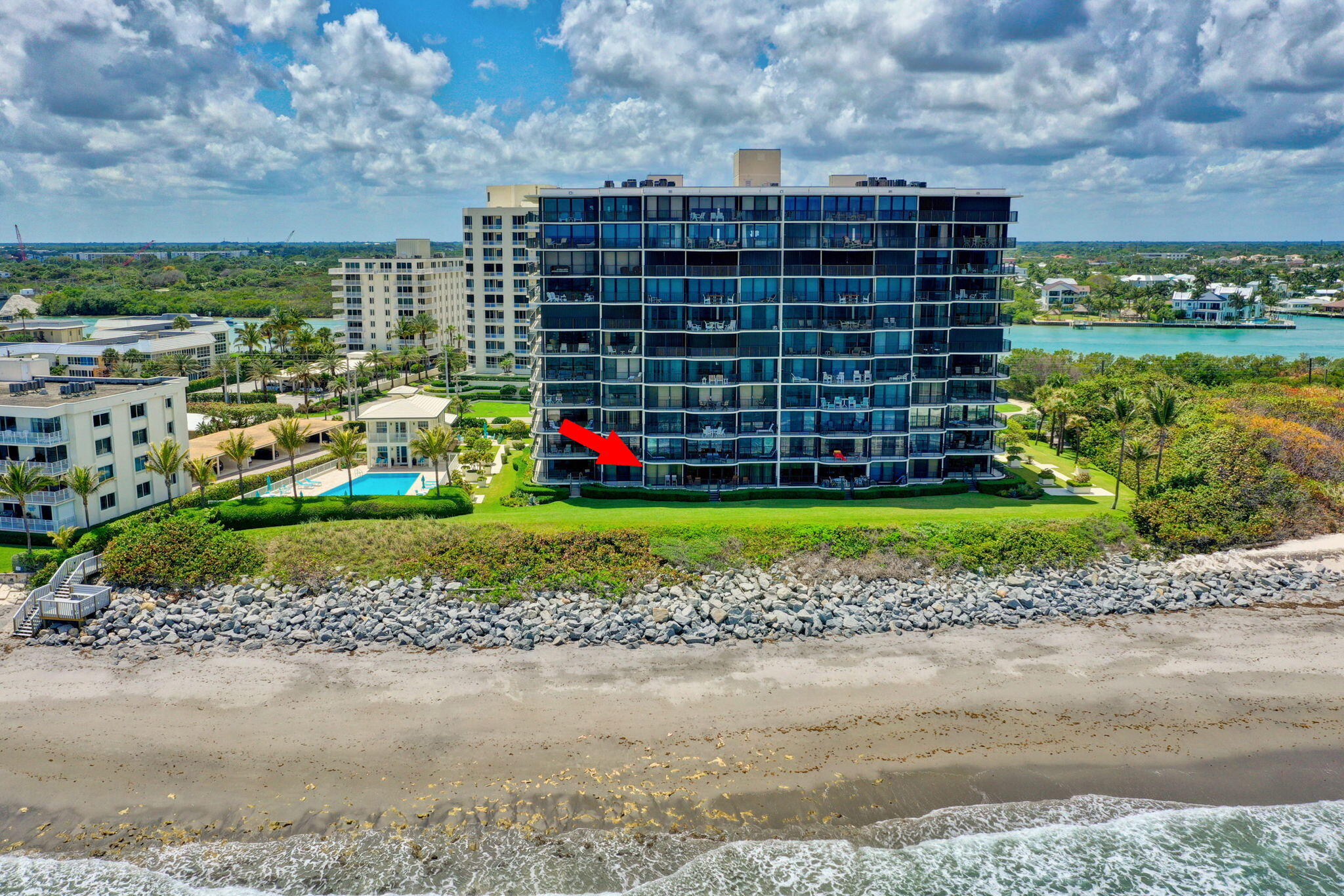 400 South Beach Road, Unit 103 Tequesta, FL 33469 - Photo 52 of 61 Rear View