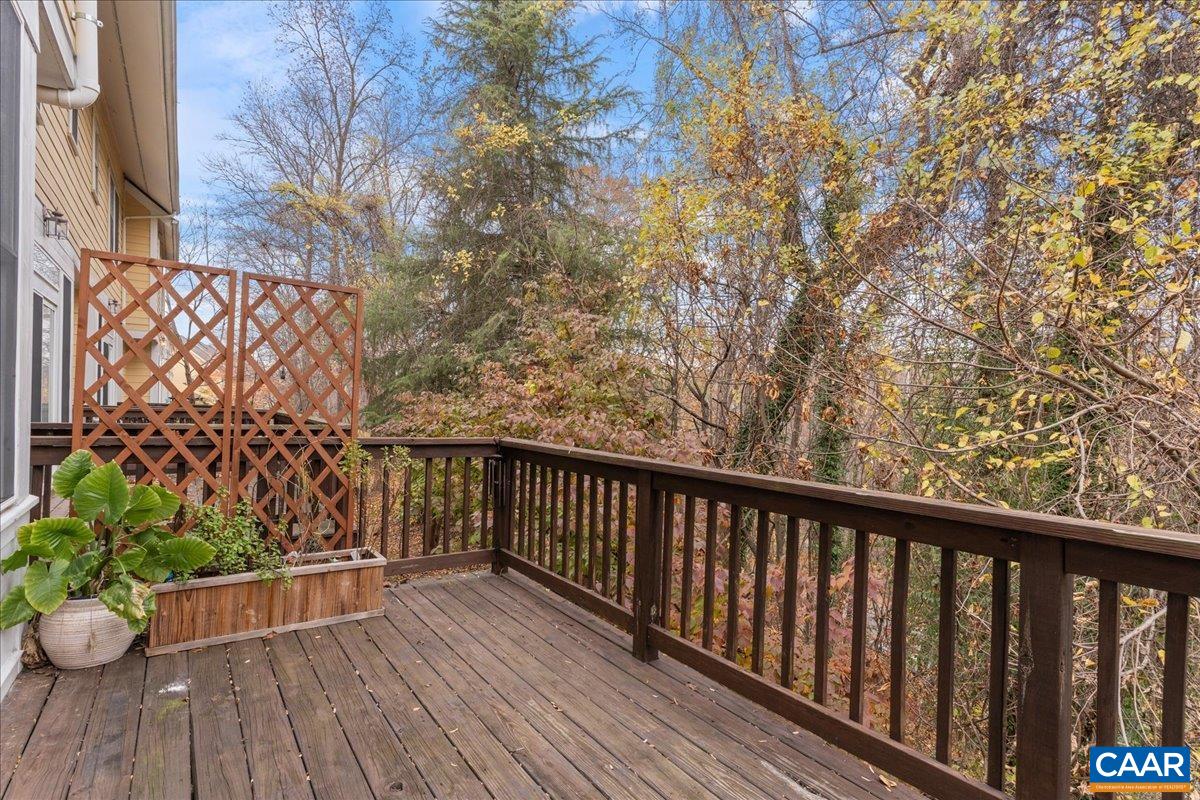 104 Melbourne Park Circle, Unit E Charlottesville, VA 22901 - Photo 12 of 33 a view of balcony with wooden floor