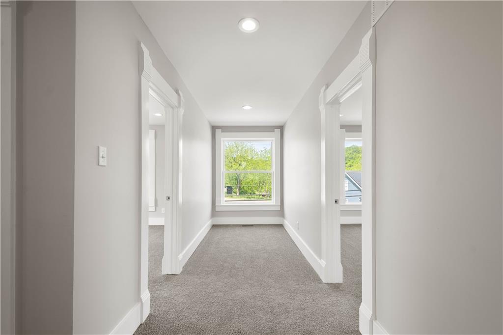 4575 Prosperity Pike Prosperity, PA 15329 - Photo 24 of 46 a view of hallway with windows