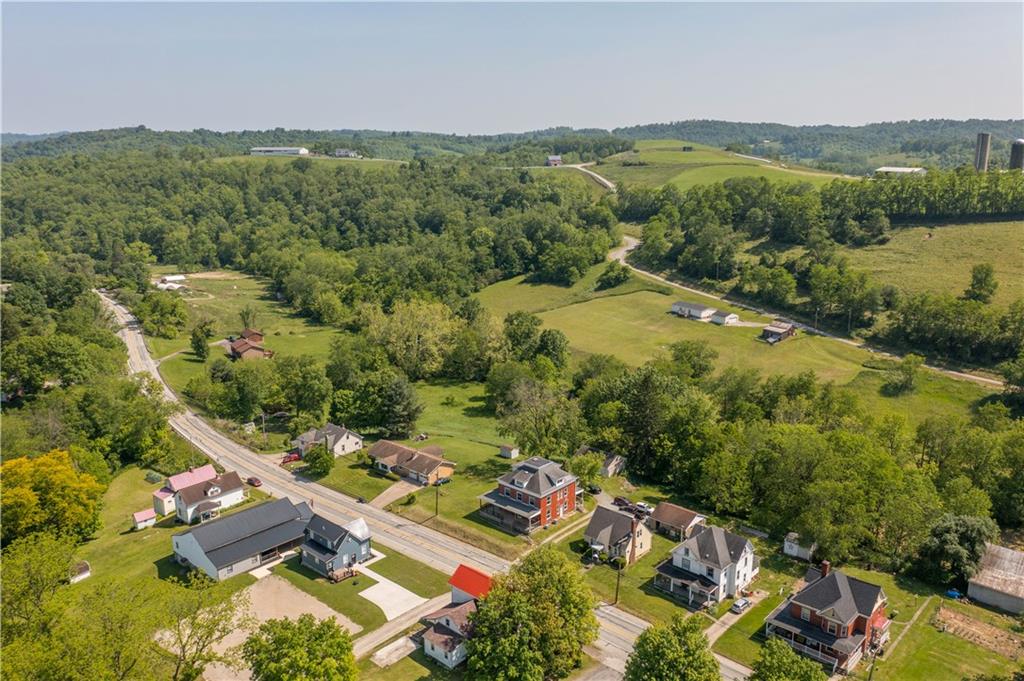 4575 Prosperity Pike Prosperity, PA 15329 - Photo 45 of 46 a view of a city with lush green forest