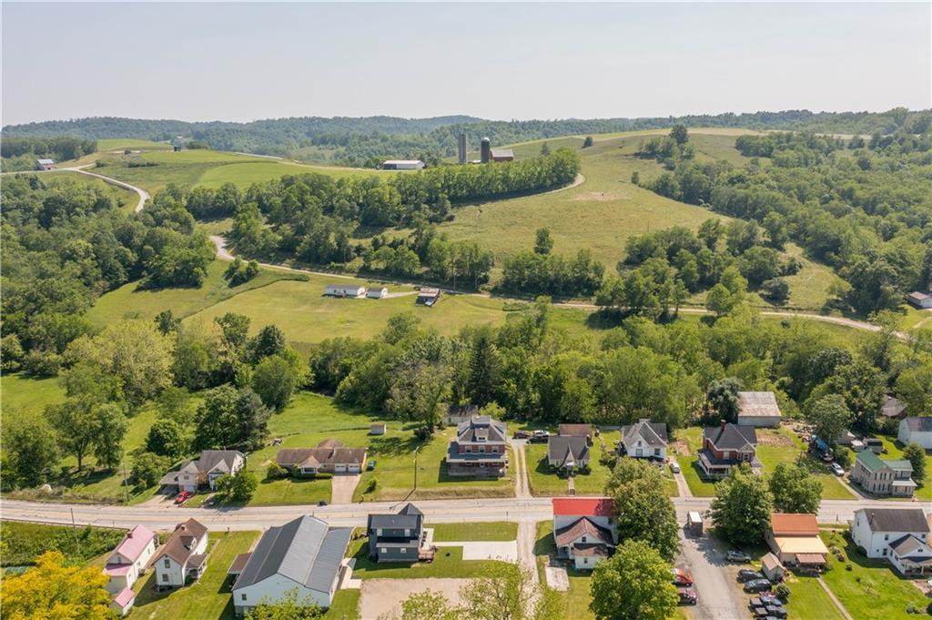 4575 Prosperity Pike Prosperity, PA 15329 - Photo 46 of 46 an aerial view of a house with garden view