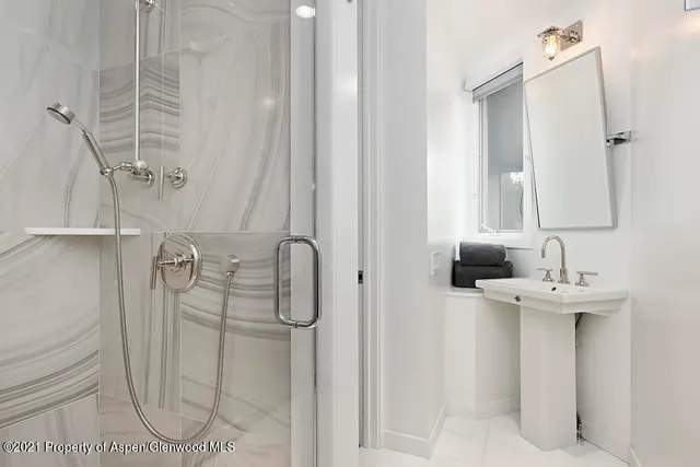 a view of backyard of house