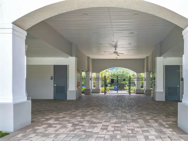 a view of an entrance door of the house