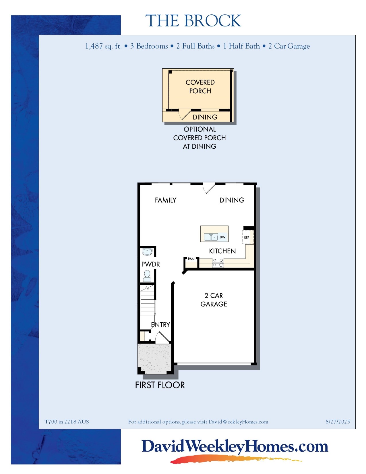 1012 A Brickell Loop Austin, TX 78744 - Photo 11 of 12 Floor Plan - 1st Floor
