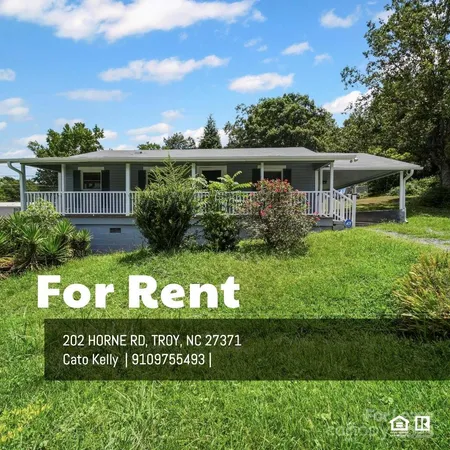 $1,350 | 202 Horne Road, Troy, NC 27371