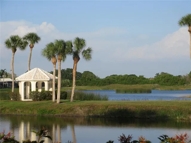 a view of lake with mountain