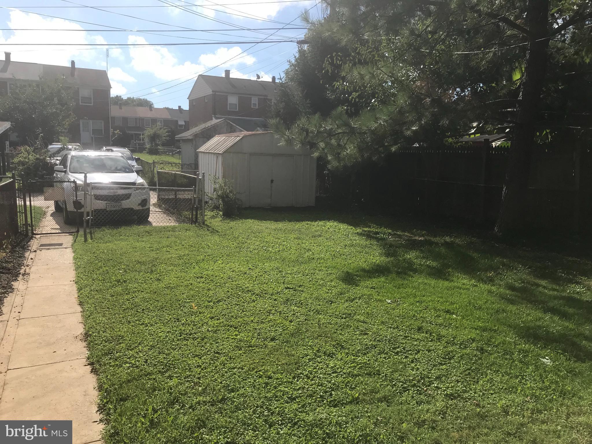 1645 Riverwood Road Baltimore, MD 21221 - Photo 24 of 24 Large level yard, parking pad and shed