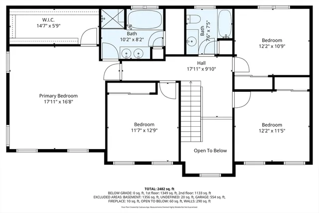 a picture of a book and a bed