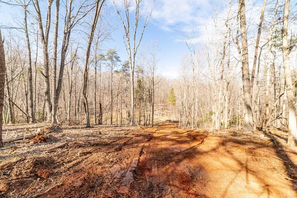 a view of outdoor space with wooden fence