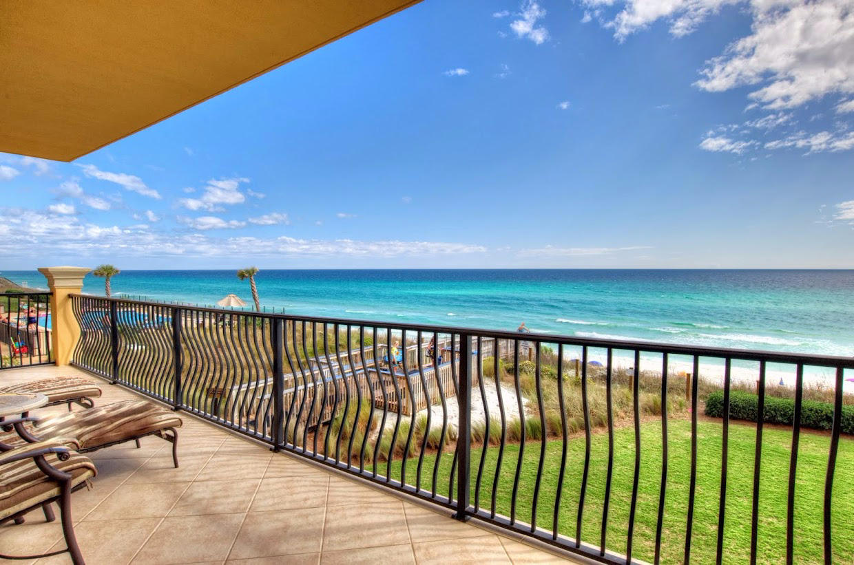 2421 West County Highway 30A, Unit C201 Santa Rosa Beach, FL 32459 - Photo 1 of 50 a balcony with furniture