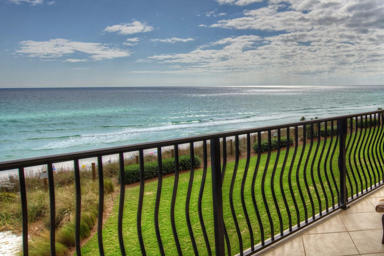 2421 West County Highway 30A, Unit C201 Santa Rosa Beach, FL 32459 - Photo 34 of 50 a balcony with outside view