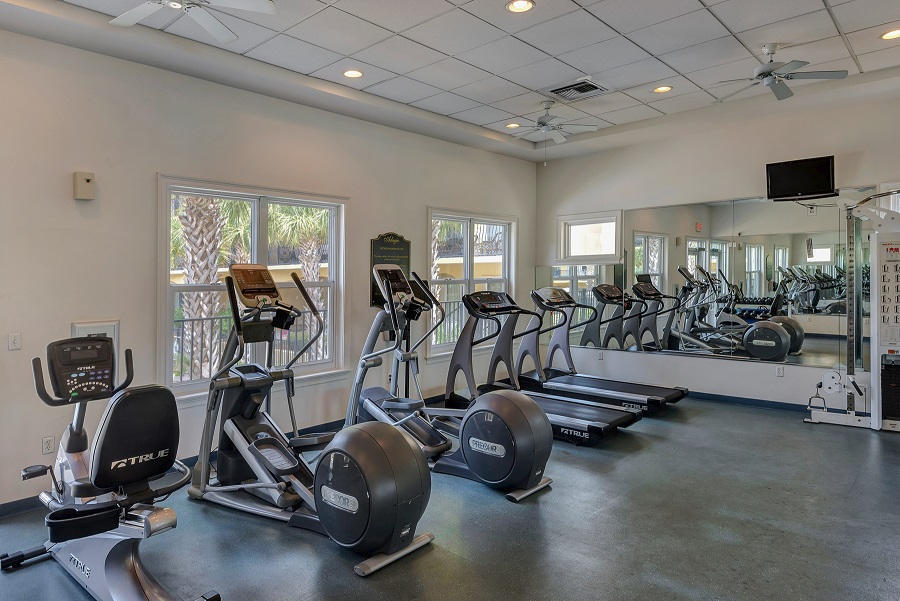 2421 West County Highway 30A, Unit C201 Santa Rosa Beach, FL 32459 - Photo 48 of 50 a view of a room with gym equipment