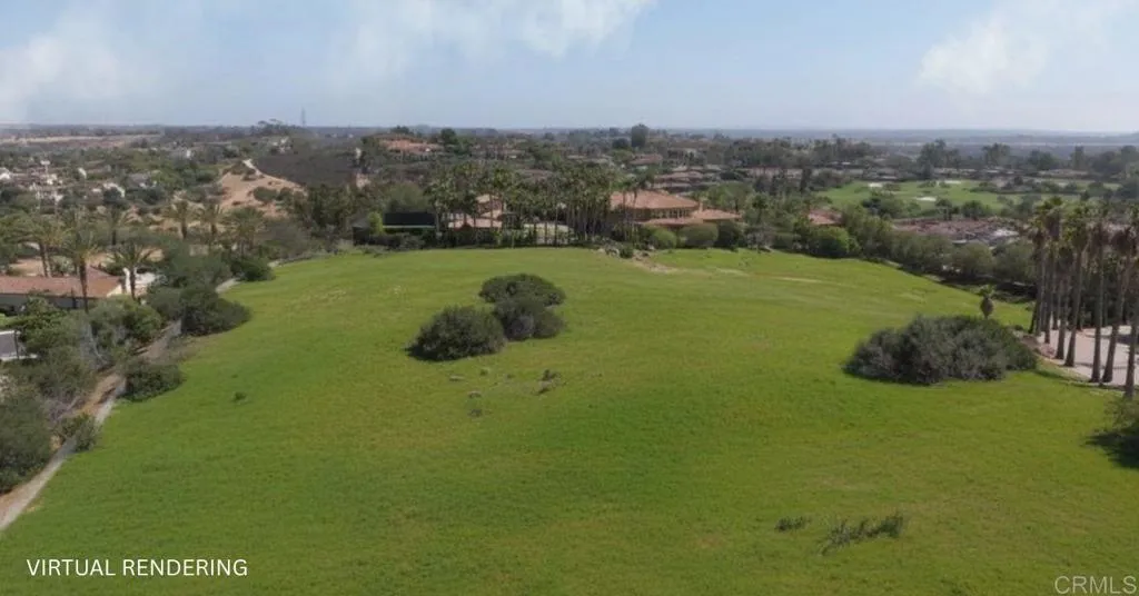 0 Spyglass Lane Rancho Santa Fe, CA 92067 - Photo 17 of 22 a view of a grassy area with mountains and a houses