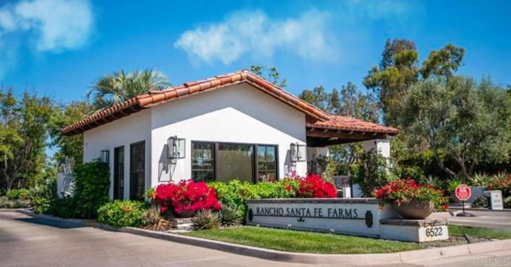 0 Spyglass Lane Rancho Santa Fe, CA 92067 - Photo 7 of 22 a front view of a house with plants