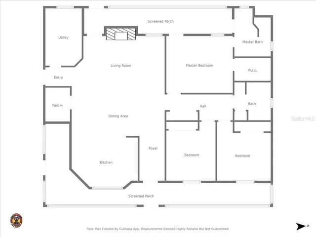 a house with a outdoor space