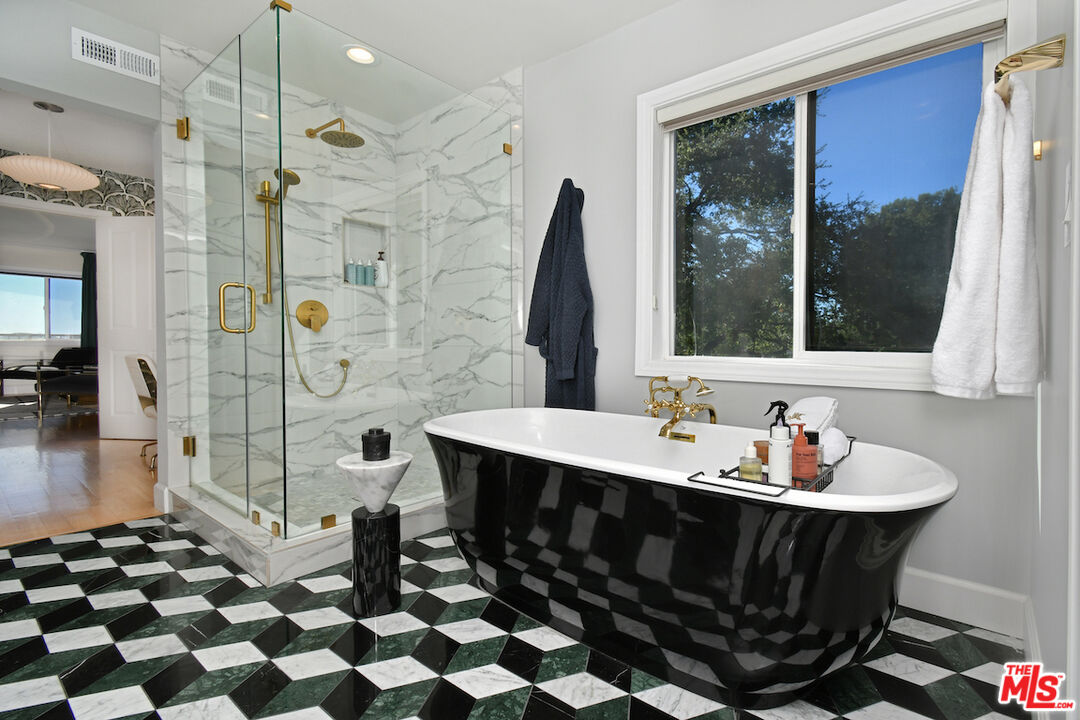 130 Dapplegray Road Bell Canyon, CA 91307 - Photo 22 of 48 a bathroom with a sink and a mirror