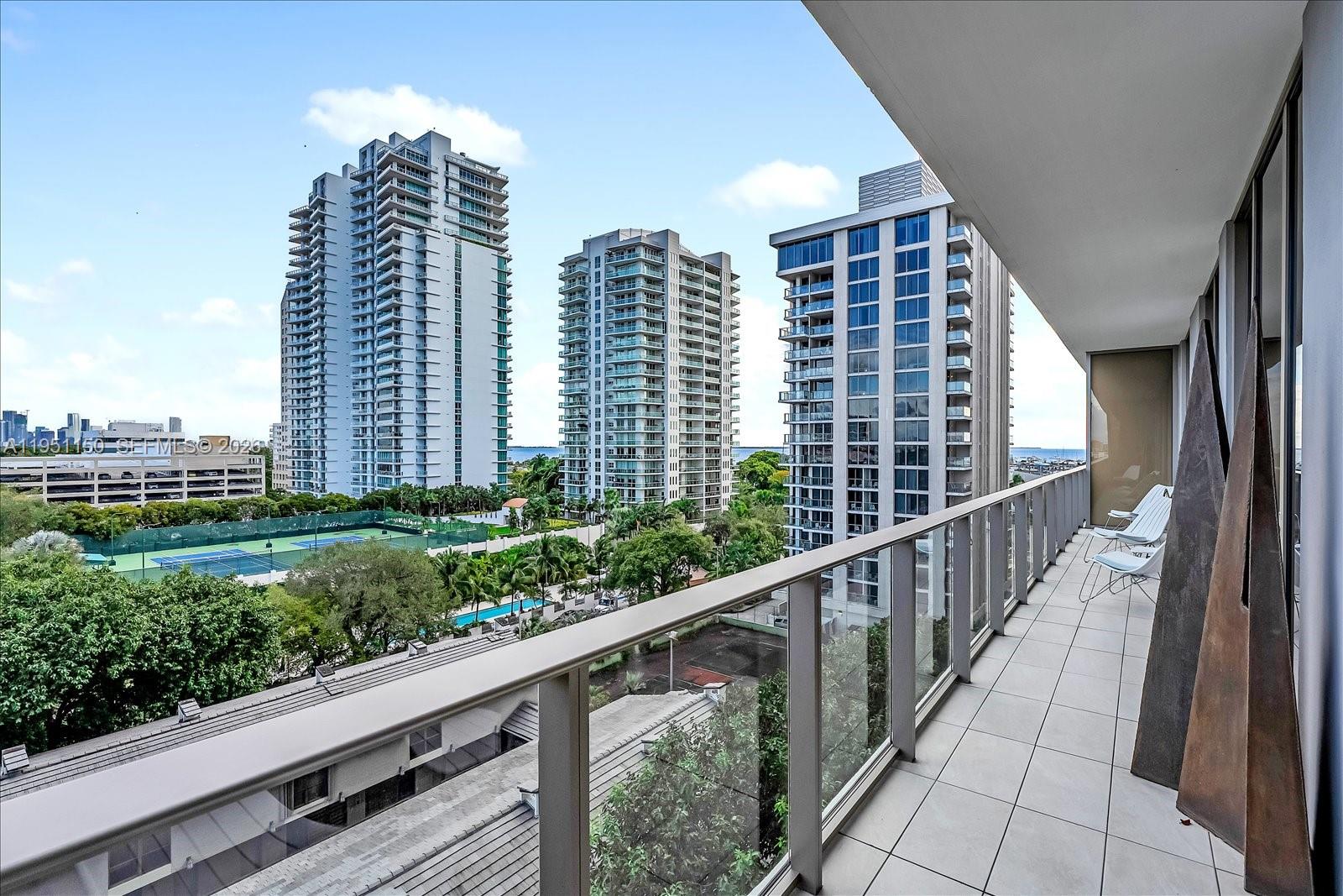 2678 Tigertail Avenue, Unit 604 Miami, FL 33133 - Photo 12 of 25 a view of balcony with outdoor space