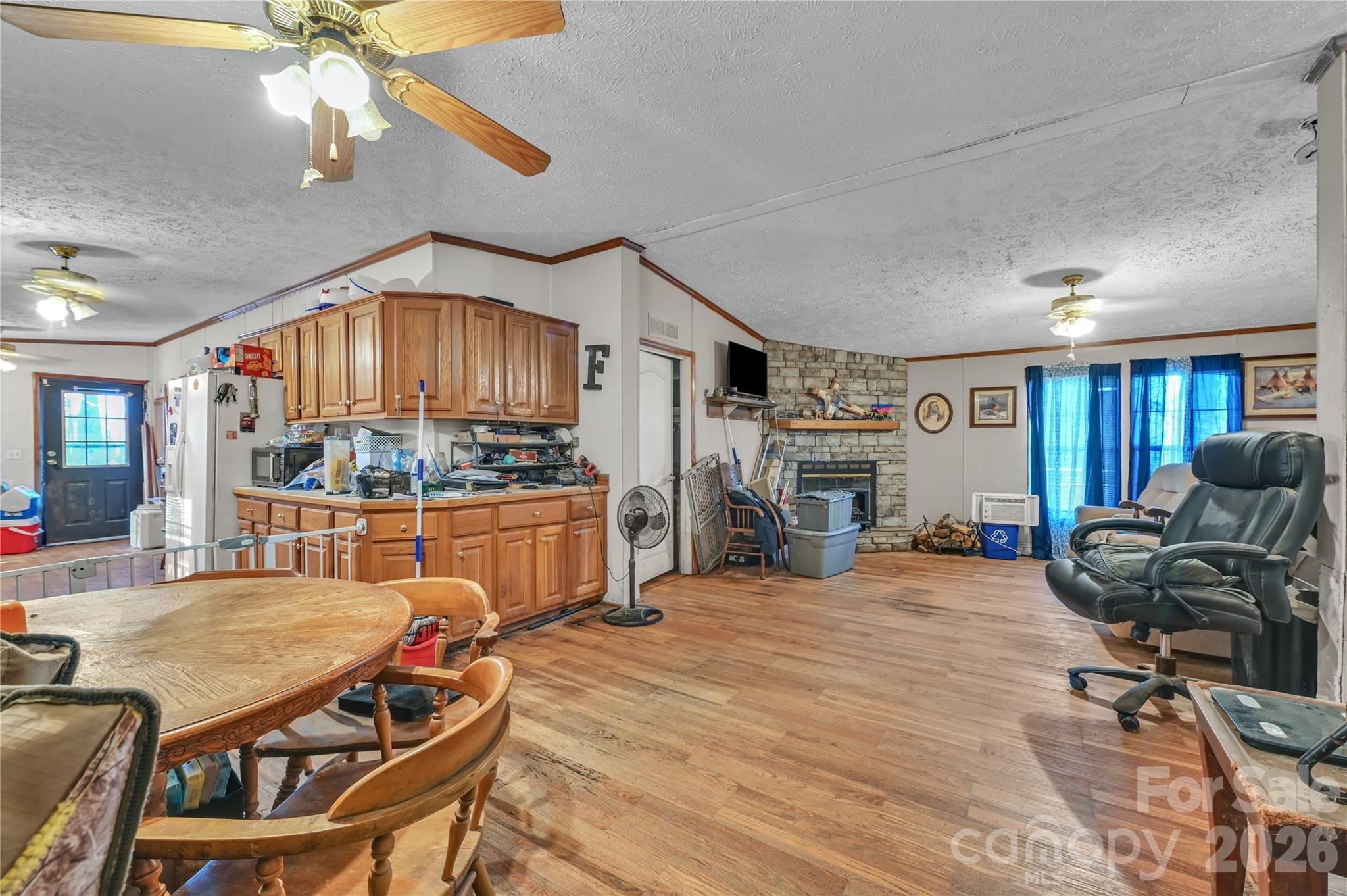 2571 Major Evans Road Lancaster, SC 29720 - Photo 4 of 19 a view of a dining room with furniture window and wooden floor