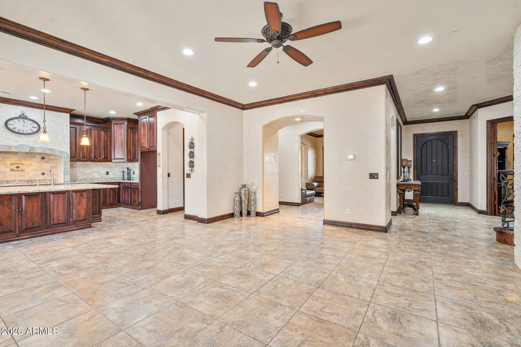 2822 East Constance Way Phoenix, AZ 85042 - Photo 30 of 64 a view of a kitchen with a sink and a refrigerator