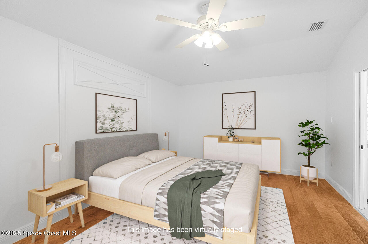 3024 Constellation Drive Melbourne, FL 32940 - Photo 12 of 31 Master Bedroom Staged
