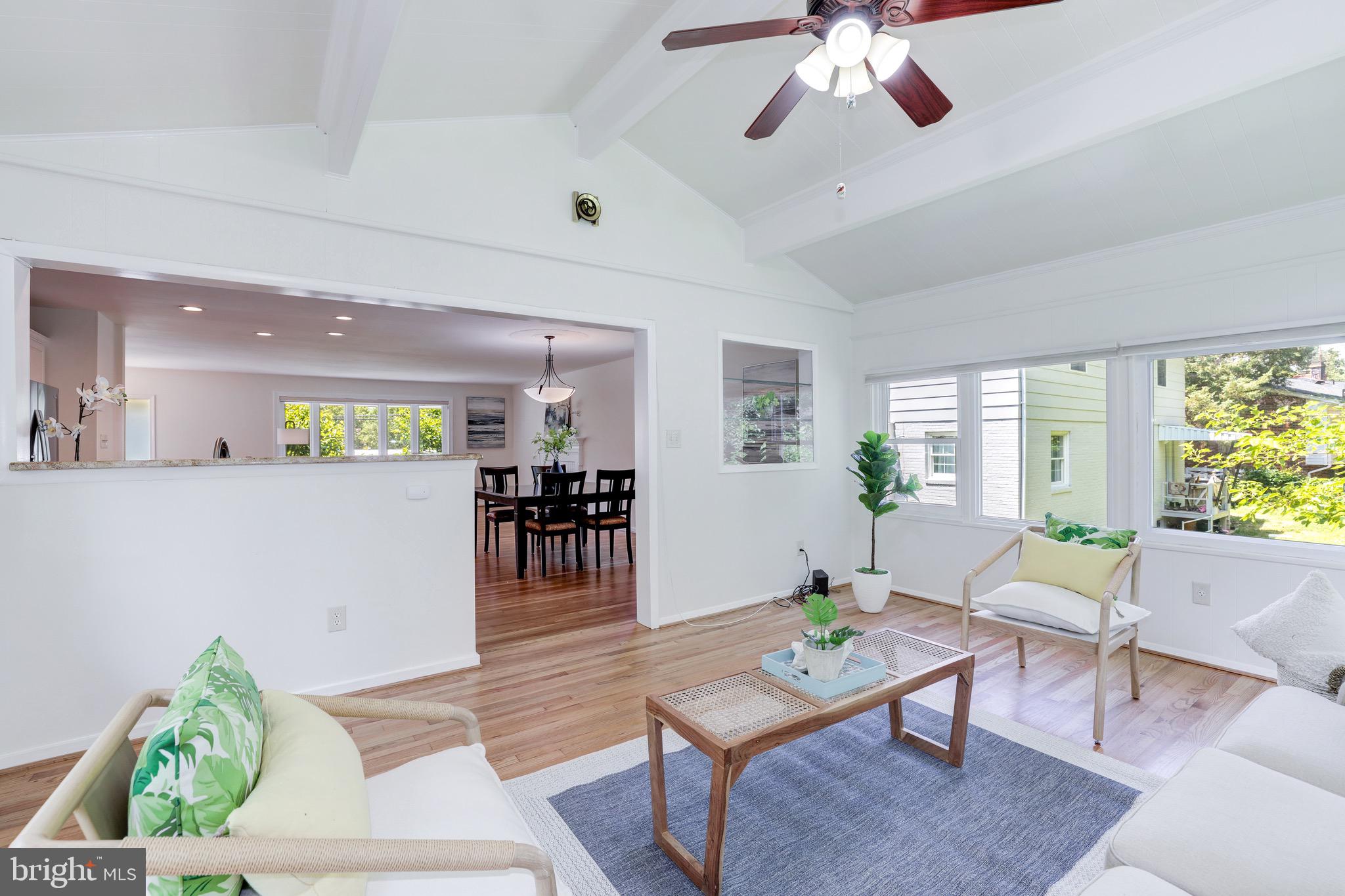 8305 Fort Hunt Road Alexandria, VA 22308 - Photo 10 of 74 a living room with furniture and a large window