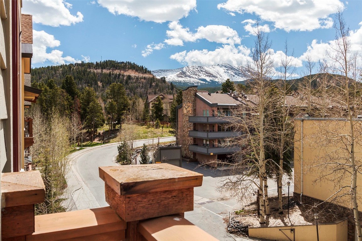 610 Columbine Road, Unit 6306 Breckenridge, CO 80424 - Photo 10 of 38 a view of a patio in balcony