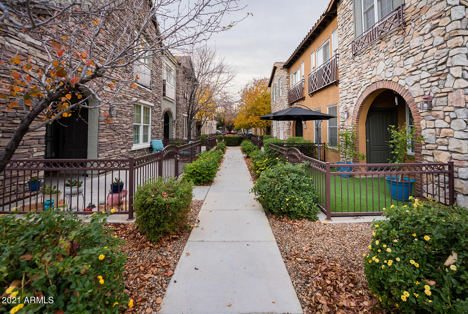 4757 East Waterman Street, Unit 103 Gilbert, AZ 85297 - Photo 4 of 31 Walkway at Front