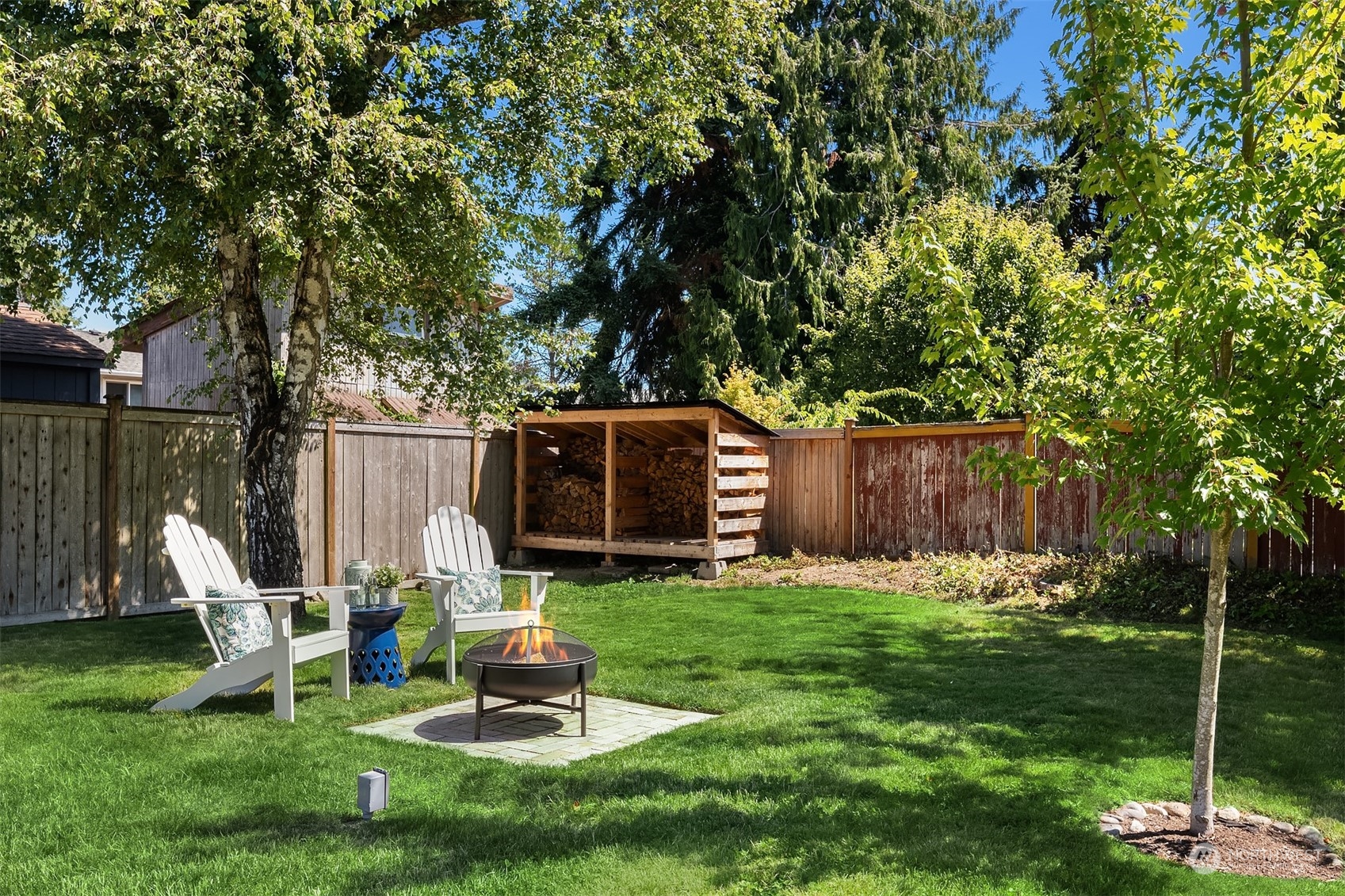 209 225th Place Southwest Bothell, WA 98021 - Photo 26 of 29 a garden view with a seating space