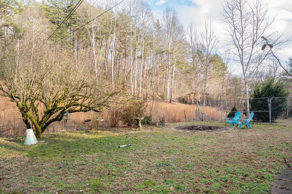 133 TJ Lane Murphy, NC 28906 - Photo 23 of 23 a backyard of apartments with large trees