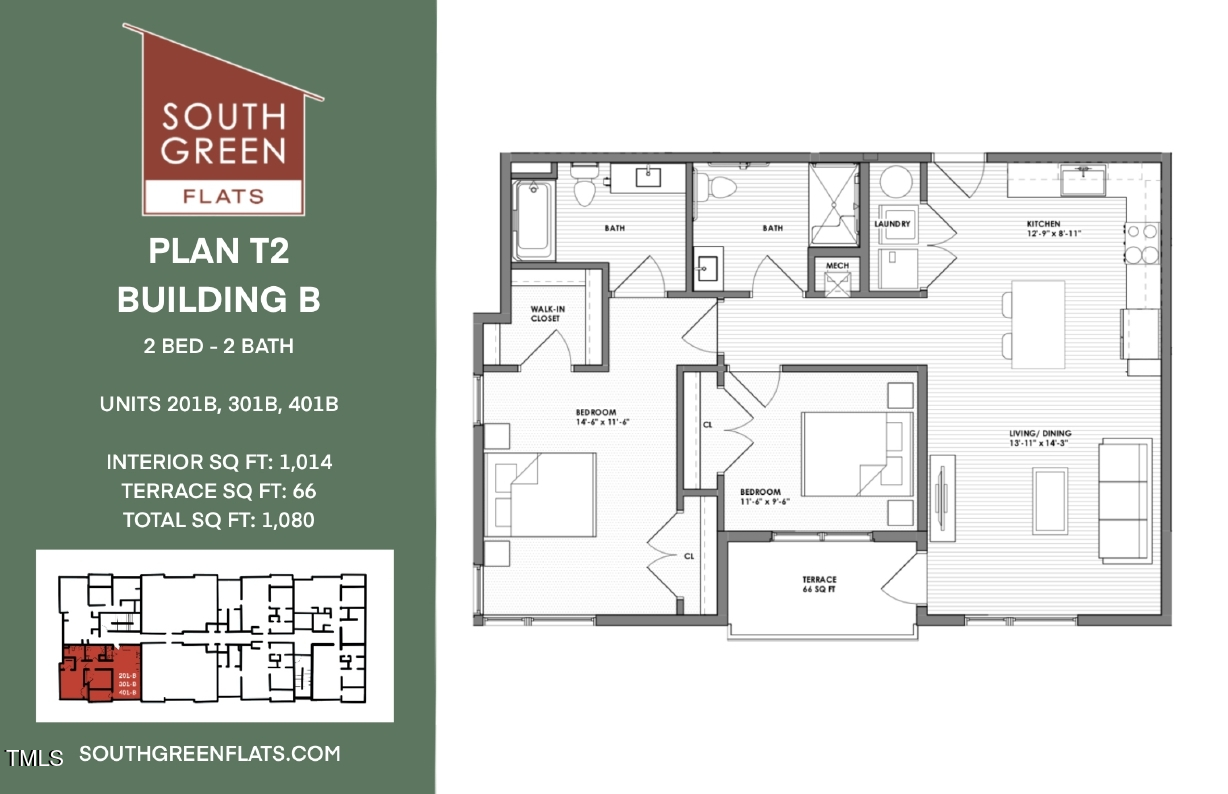 130 Two Hills Drive, Unit 201B Carrboro, NC 27510 - Photo 15 of 15