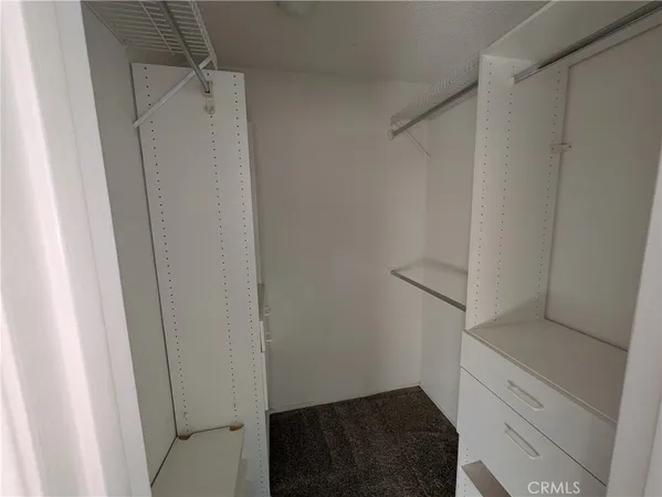 a view of walk in closet