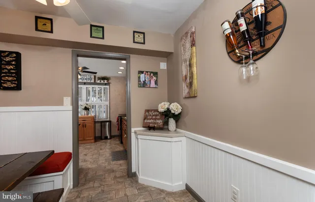 a room with storage and utility