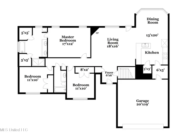 $2,220 | 2588 Pyramid Drive, Southaven, MS 38672