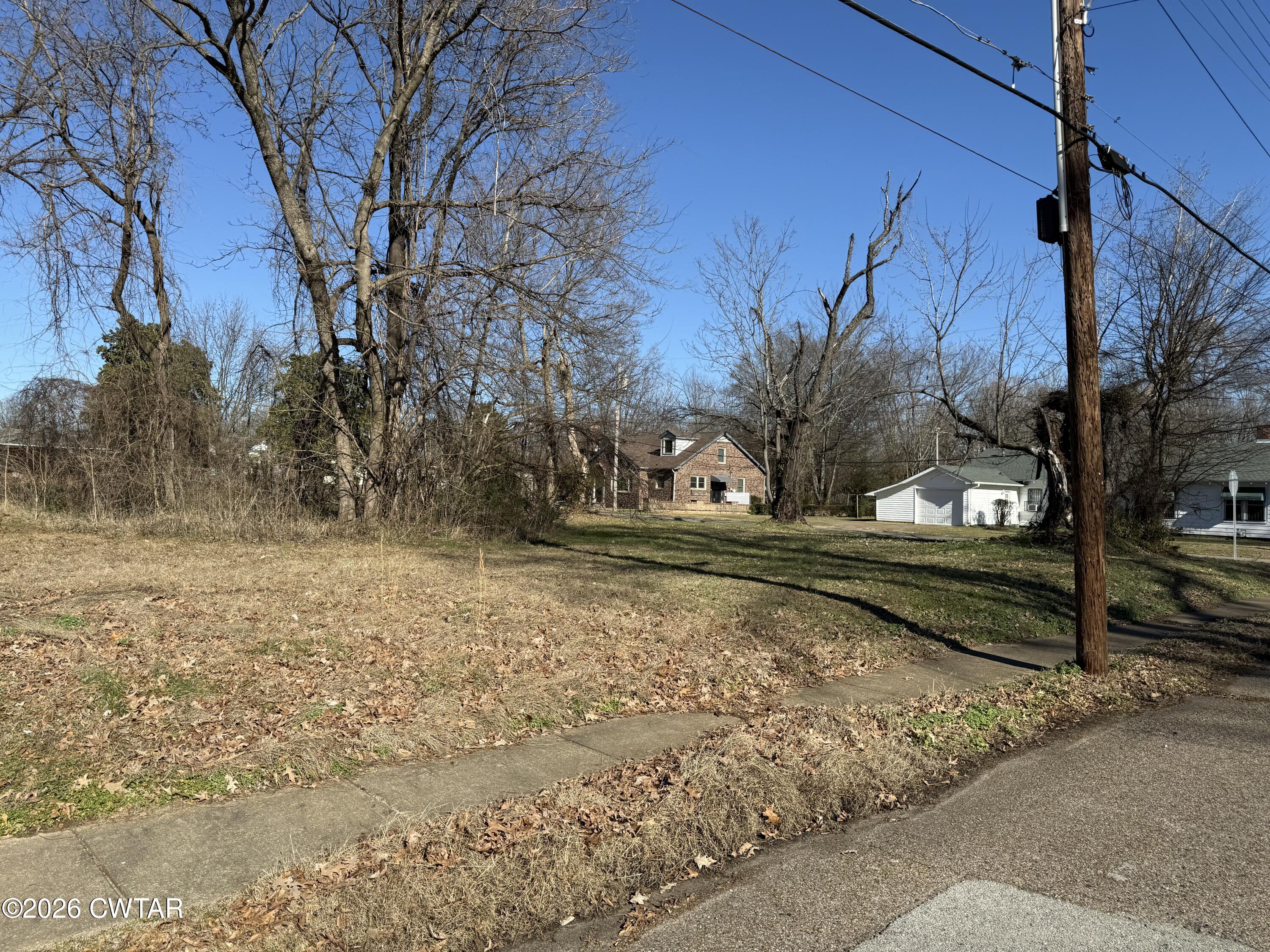 431 Preston Street Jackson, TN 38301 - Photo 4 of 5 a view of a yard with wooden fence