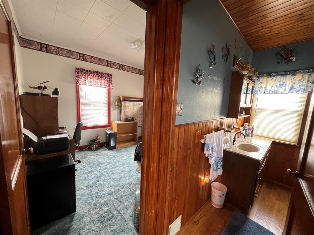 452 Webster Street Rochester, PA 15074 - Photo 24 of 34 Glance of 2nd bedroom and bathroom