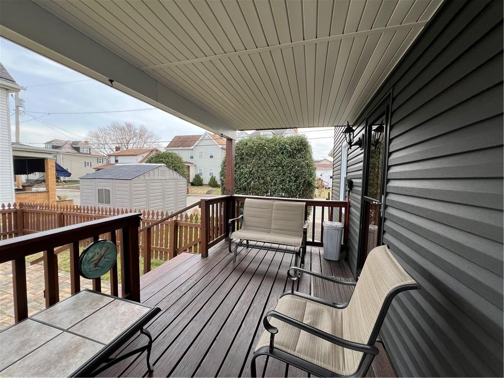 452 Webster Street Rochester, PA 15074 - Photo 10 of 34 Rear Deck
