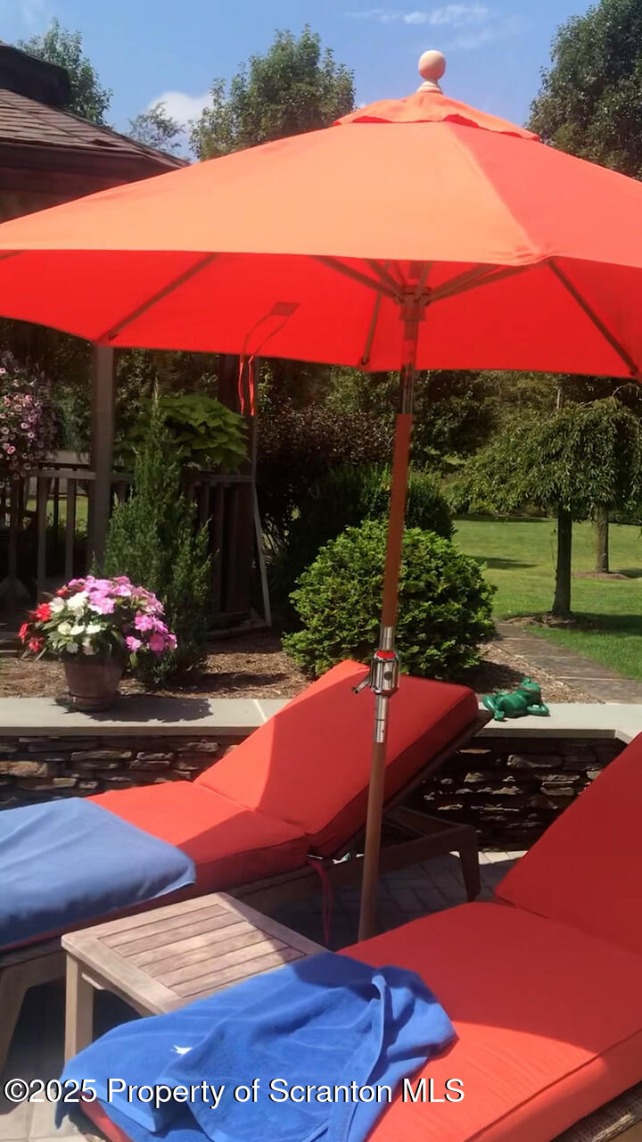 321 North Abington Road Clarks Green, PA 18411 - Photo 51 of 78 a view of a yard with patio