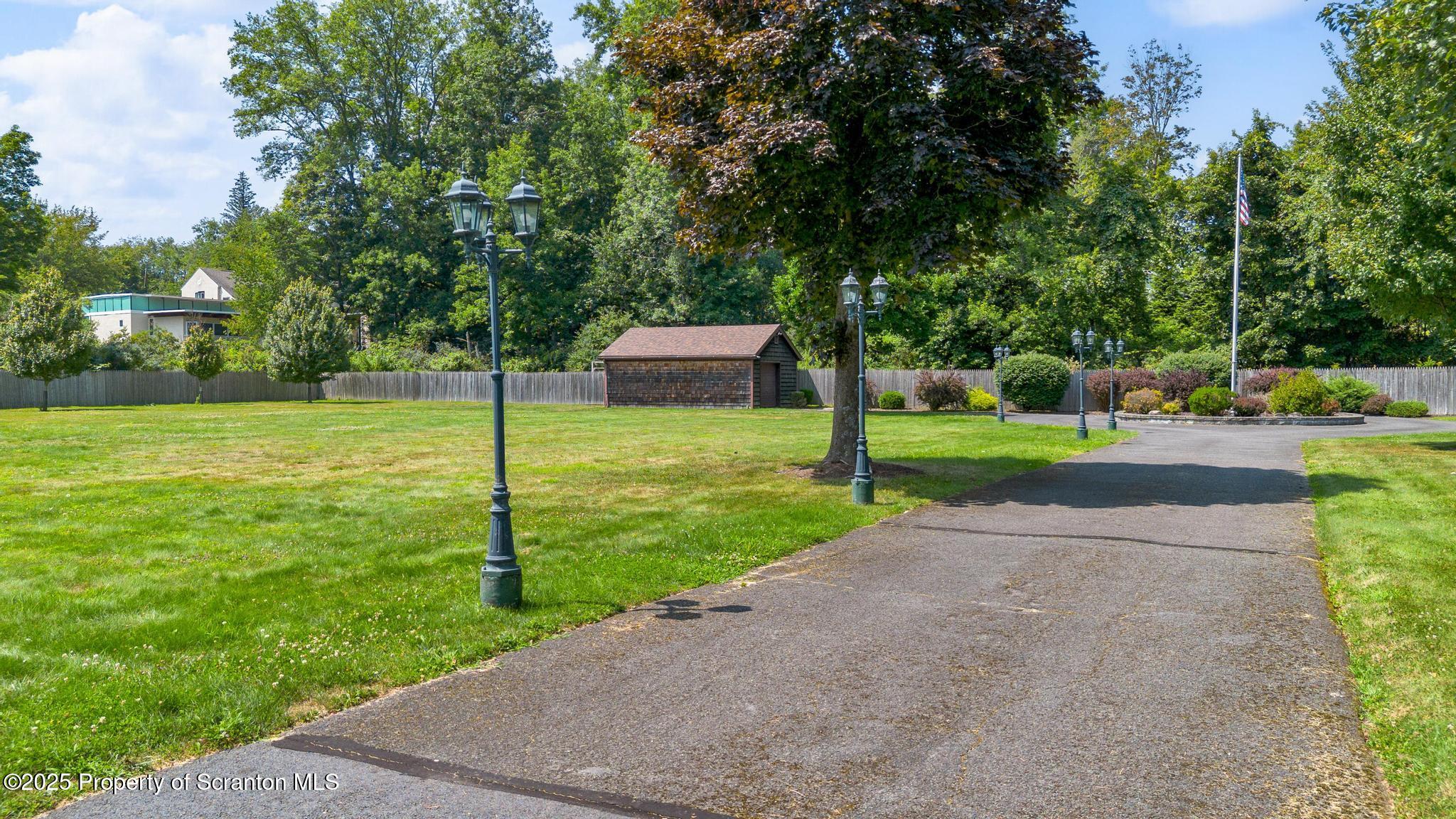 321 North Abington Road Clarks Green, PA 18411 - Photo 60 of 78 a view of a park with basketball court