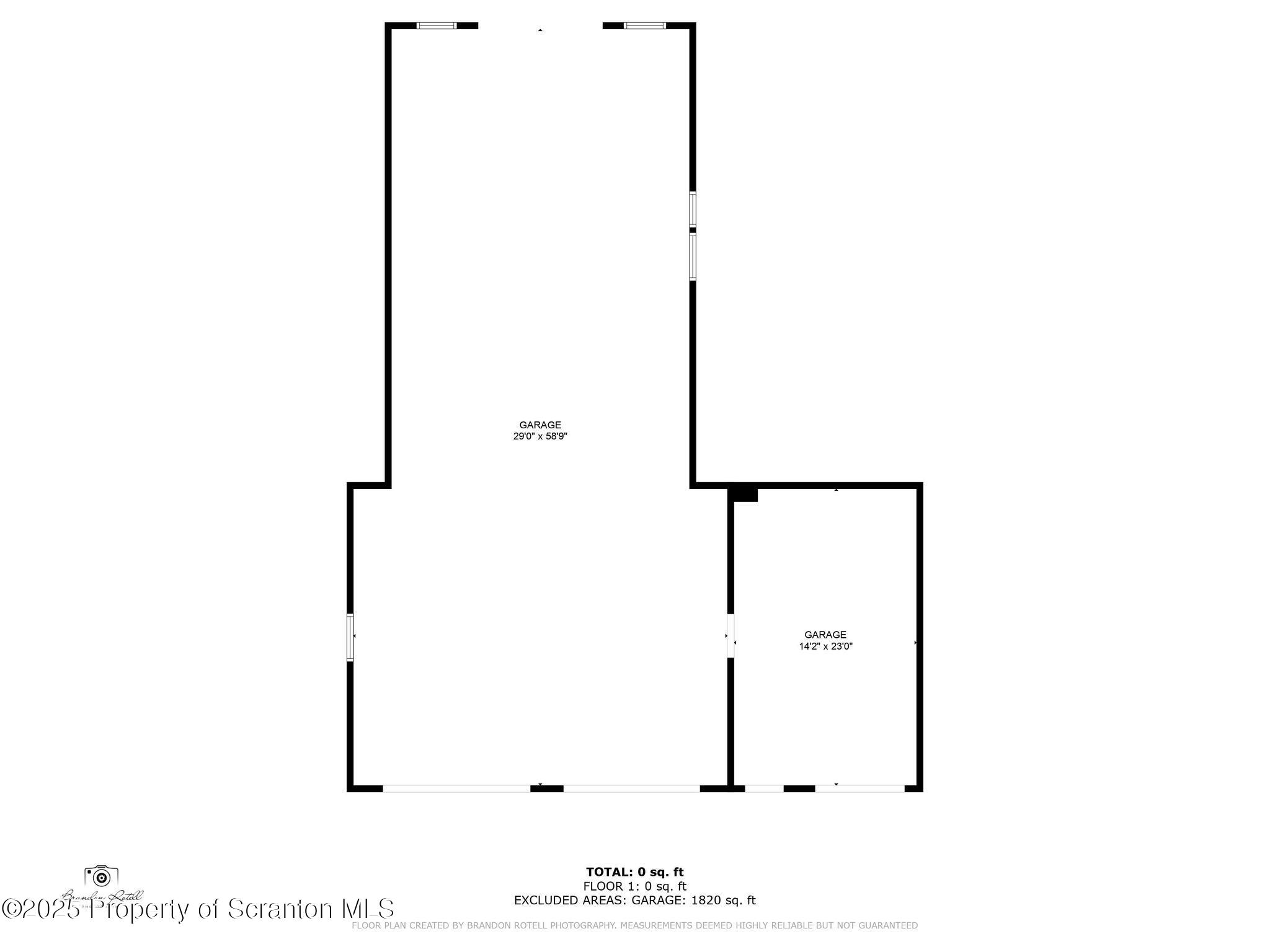 321 North Abington Road Clarks Green, PA 18411 - Photo 77 of 78 a picture of a floor plan