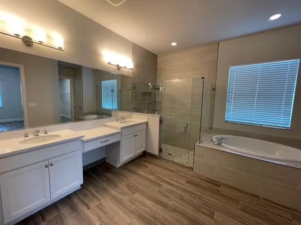 wooden floor in an empty room