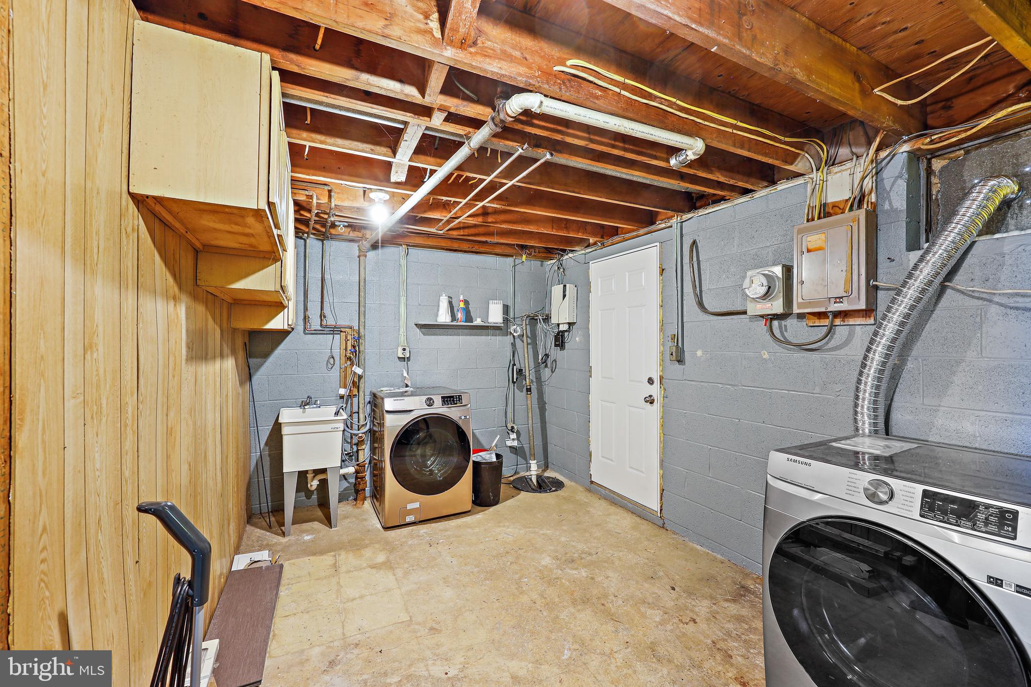 2100 Cockspur Road Middle River, MD 21220 - Photo 23 of 27 Lower level laundry and storage area