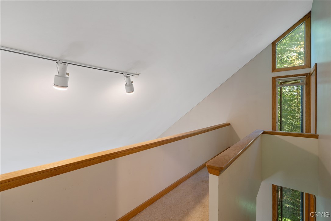 8734 Radburn Drive Lysander, NY 13027 - Photo 21 of 40 Balcony overlooking for LR/DR ... Track lighting a