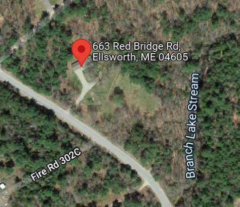 663 Red Bridge Road Ellsworth, ME 04605 - Photo 3 of 3 Google Map Clip