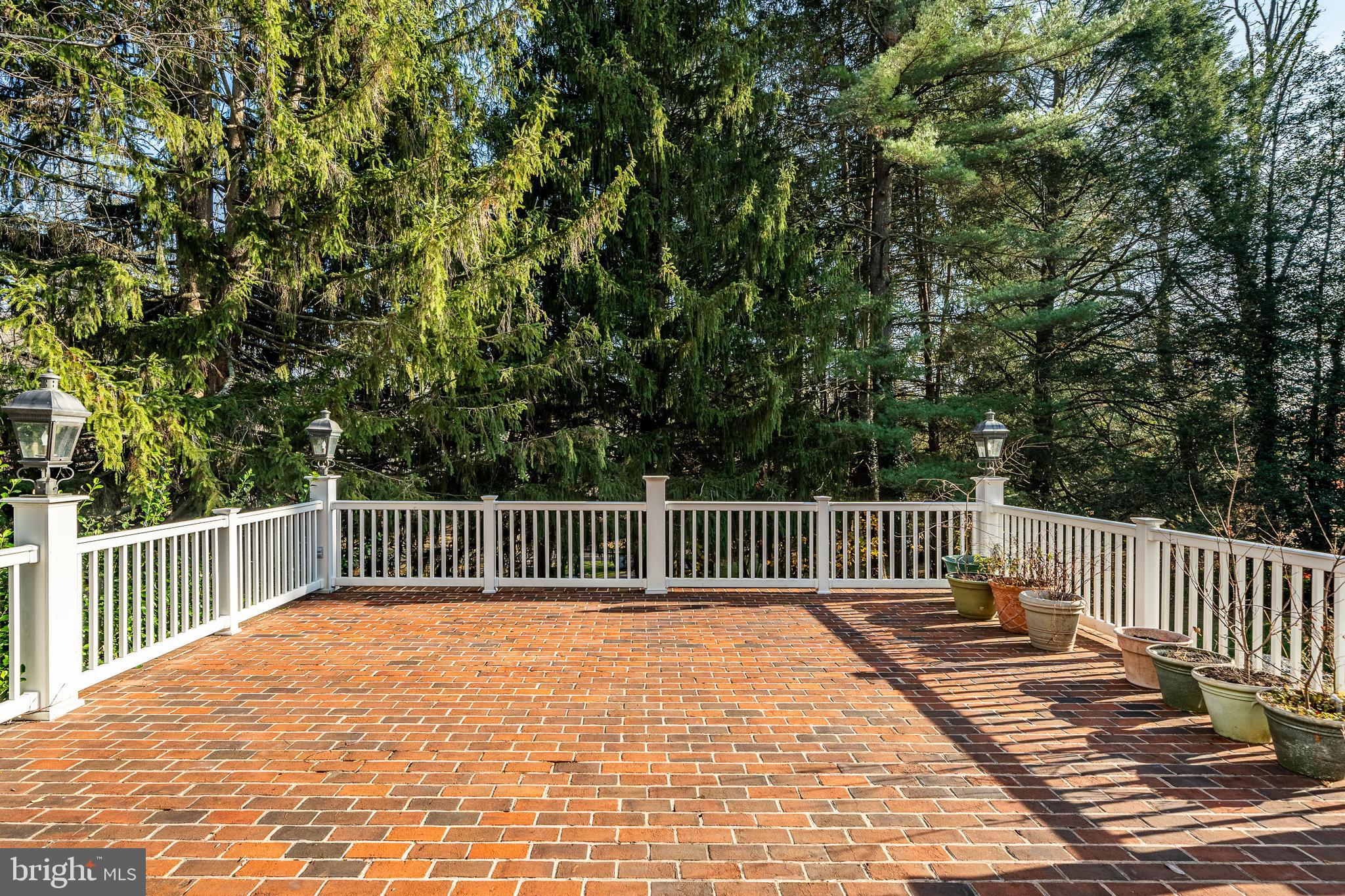 124 Center Mill Road Chadds Ford, PA 19317 - Photo 55 of 73 Brick Patio off Family Room
