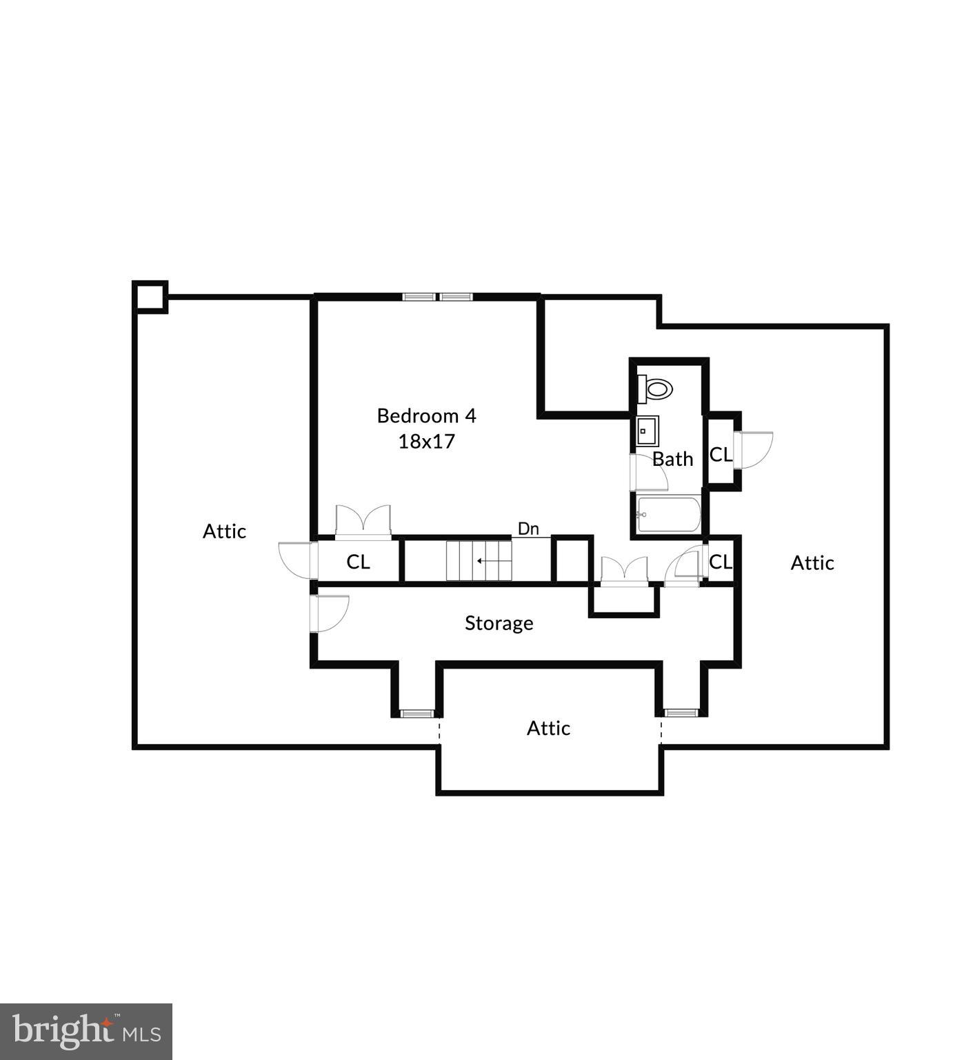 124 Center Mill Road Chadds Ford, PA 19317 - Photo 72 of 73 Third Floor Plan